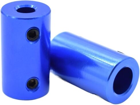 2PCS Stepper Motor 3D اقتران الطابعة من 5 مم إلى 5 مم إلى 5 مم إلى 8 ملم من سبيكة الألومنيوم مرنة (5 مم إلى 8 ملم) in Saudi Arabia