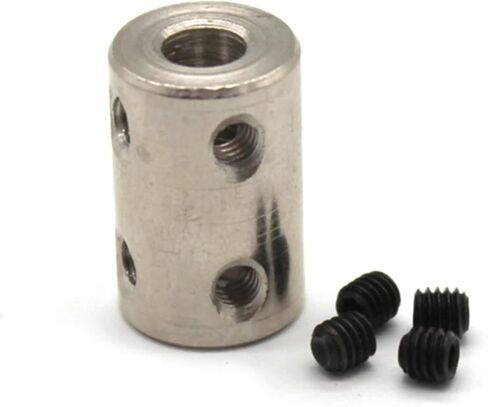 1pc 14x22mm Rigid Shaft Coupling 3.17mm 4mm 5mm 6mm 8mm CNC Motor Shaft Coupler Motor Connector Sleeve(5mm to 6mm) in Saudi Arabia