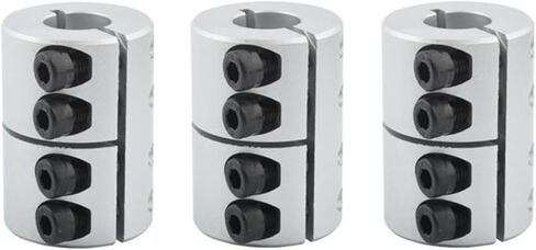 1pc قارم رمح جامد L40 D25 6.35mm 8mm 10mm CNC Machine Connector (10 مم × 8 مم) in Kuwait