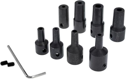 1pc B10 Drill Chuck 4mm 5mm 6mm 8mm Adaptor Connecting Rod Shaft Sleeve Steel Copper Coupling(8mm) in Kuwait