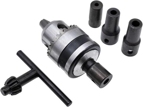 1pc B10 Drill Chuck 4mm 5mm 6mm 8mm Adaptor Connecting Rod Shaft Sleeve Steel Copper Coupling(8mm) in Kuwait