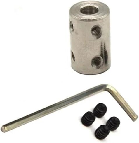 1pc 14x22mm Rigid Shaft Coupling 3.17mm 4mm 5mm 6mm 8mm CNC Motor Shaft Coupler Motor Connector Sleeve(5mm to 6mm) in Saudi Arabia