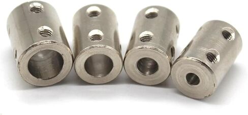 1pc 14x22mm Rigid Shaft Coupling 3.17mm 4mm 5mm 6mm 8mm CNC Motor Shaft Coupler Motor Connector Sleeve(5mm to 6mm) in Saudi Arabia