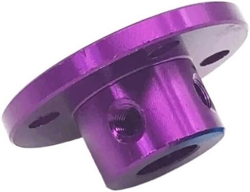 2pcs Purple Seat Axle Shaft Coupler 8mm Inner Hole Support Flange Coupling Aluminum Alloy Accessories in Saudi Arabia