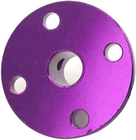 2pcs Purple Seat Axle Shaft Coupler 8mm Inner Hole Support Flange Coupling Aluminum Alloy Accessories in Saudi Arabia