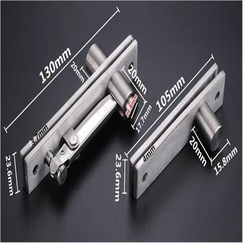 20 Sets of Stainless Steel Pivot Heavy Duty Rotating Shaft Wooden Door Hinge Shaft Murphy Positioning Door Shaft Hidden Shaft in Kuwait