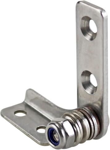 Stainless Steel Damping Hinge with Adjustable Torque, Stop Anywhere Pivot, and Positioning Support 1Pcs(DTB-Right 0.8N.m) in Kuwait