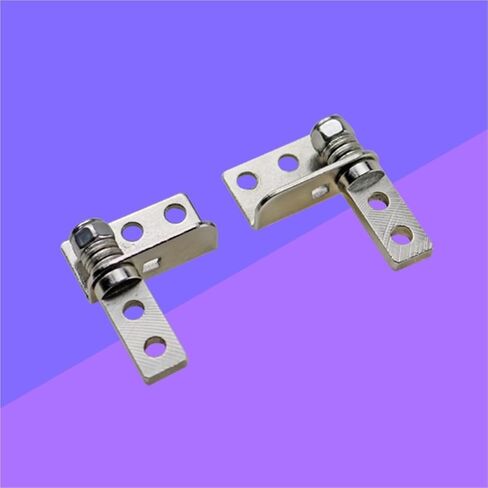 L Shaped Small Adjustable Stop Damping Torque Pivot Hinge for Electronic Instrumentation Equipment 1Pcs(XG11-038-R-0.5N.m) in Kuwait