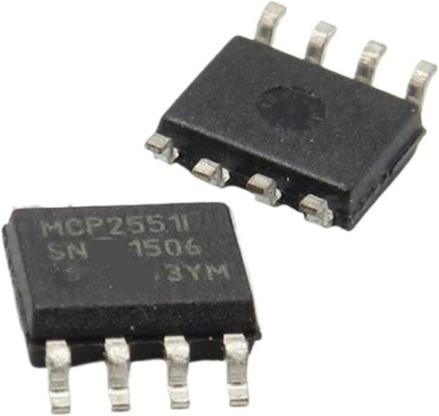 (5piece) MCP2551-I/SN MCP2551 MCP2551-E/SN MCP2551E SOP-8 Chipset(MCP2551-I SN) in Saudi Arabia