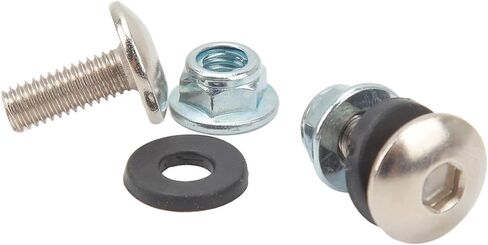 Mudguard Bolt Gasher Nut Screw Kit ، 16 مجموعة Mudguard Bolt Gasher Nut Screw Kit M6 Thread Thread Kit ، لـ ATV Quad 4 Wheeler in Kuwait