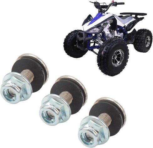 Mudguard Bolt Gasher Nut Screw Kit ، 16 مجموعة Mudguard Bolt Gasher Nut Screw Kit M6 Thread Thread Kit ، لـ ATV Quad 4 Wheeler in Kuwait