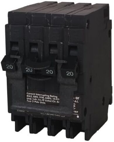 Q22020CT2 اثنين من قاطع دائرة قطب مزدوجة 20-AMP بواسطة Siemens in Saudi Arabia