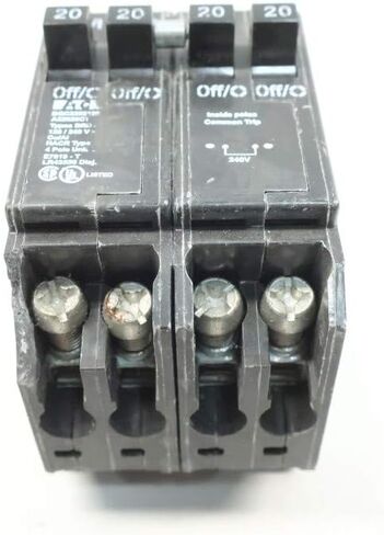 Eaton BQC2202120 قاطع الدائرة 4P 20A 120/240V-AC in Saudi Arabia