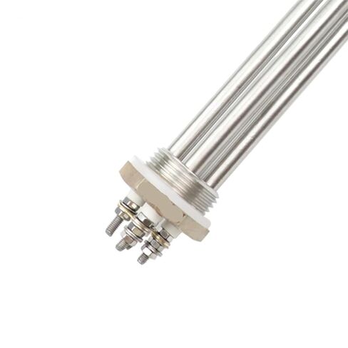 1PCS 12V 600W عنصر التدفئة DN25 عنصر تسخين الماء السخان الشمسي من الفولاذ المقاوم للصدأ للسيارة/العربة (صمولة السخان) in Saudi Arabia