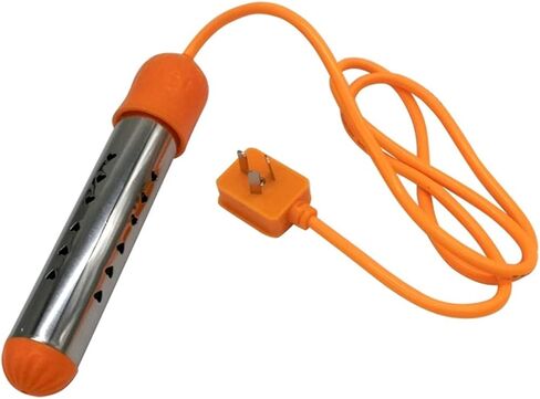 Portable 220V Immersion Water Heater - 2.5KW/3KW Stainless Steel with Auto Power-Off for Travel & Home(220V 3KW 250L) in Saudi Arabia