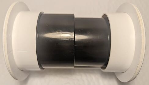 GTW4 4 "تمر الجدار عبر نظام Grommet لإدارة الكابلات ، حشيات مطاطية EPDM ذات الطبقة المزدوجة ، الأبيض in Saudi Arabia