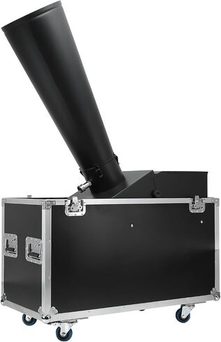 CO2 Confetti Machine Manual Control Confetti Cannon Machine with Flight Case for Party DJ Wedding Disco Nightclub Stage Celebration in Saudi Arabia