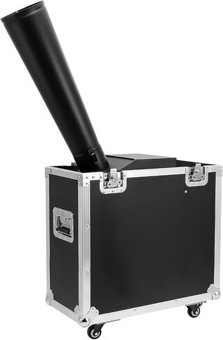 CO2 Confetti Machine Manual Control Confetti Cannon Machine with Flight Case for Party DJ Wedding Disco Nightclub Stage Celebration in Saudi Arabia