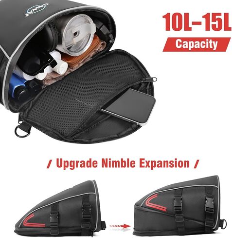 Tour Pack Organizer, Motorcycle Tour Pack Liner Bag 40L Compatible with Harley Davidson Street Glide, Electra Glide, Road Glide, Road King, Travel Luggage Organizer Bag for Motorcycle Trunk in Kuwait