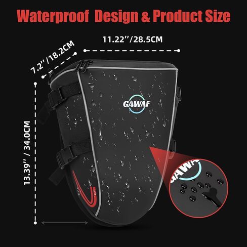 Tour Pack Organizer, Motorcycle Tour Pack Liner Bag 40L Compatible with Harley Davidson Street Glide, Electra Glide, Road Glide, Road King, Travel Luggage Organizer Bag for Motorcycle Trunk in Kuwait