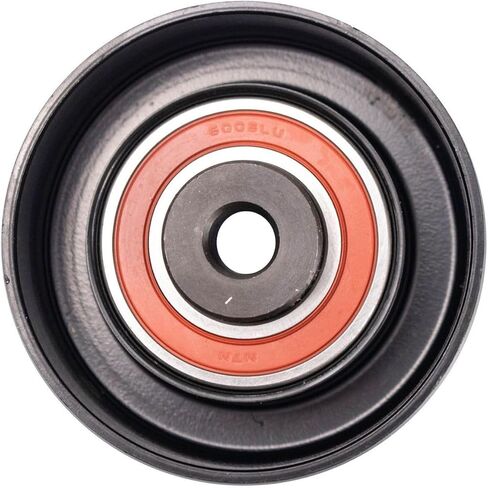 Belt Idler Pulley for Express 2500/3500 2006-2016,for Savana 2500/3500 2006-2016 Trucks 1-Mounting Hole Quantity Steel Black 2.99 In76mm-Outside Diameter 98057284 419-623 in Saudi Arabia