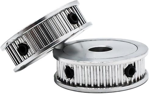 60TETH HTD 3M حزام بكرة BORE5/6/8 ~ 24/22/28MM عجلة البكرة 3M عرض حزام 10/15/20 مم بكرة HTD3M 6T (25 مم ، 10pcs_10mm) in Saudi Arabia