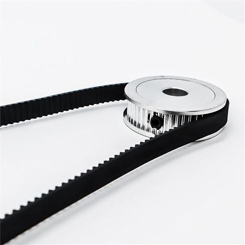 60TETH HTD 3M حزام بكرة BORE5/6/8 ~ 24/22/28MM عجلة البكرة 3M عرض حزام 10/15/20 مم بكرة HTD3M 6T (25 مم ، 10pcs_10mm) in Saudi Arabia