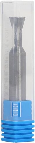 Dovetail Cutter, 2.36in 4 Flute Carbide Dovetail Milling Cutter with Universal Straight Shank, Cutting Tool for Stainless Steel, Carbon Steel (80 Degree) in Saudi Arabia