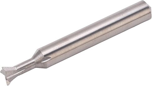 Dovetail Cutter, 50mm 4 Flutes Wear Resistant Carbide Dovetail Milling Cutter with 6mm Dia Shank, Universal Dovetail Bit Replacement (75°) in Saudi Arabia
