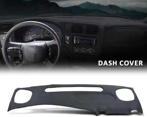 Grand Orange Dash Cover Dashboard Dark Gray متوافق مع Chevy S10 Blazer GMC S15 Jimmy Pickup 1999 2000 2001 2002 Dash Board Cover in Saudi Arabia