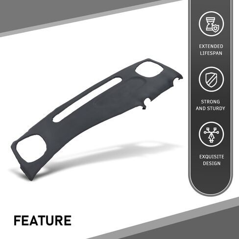Grand Orange Dash Cover Dashboard Dark Gray متوافق مع Chevy S10 Blazer GMC S15 Jimmy Pickup 1999 2000 2001 2002 Dash Board Cover in Saudi Arabia