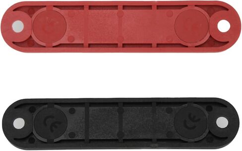 150A 12V BUS BAR MINI BATTERINAL COLLINAL مع غطاء 4 × 5/16 "(M8) للأنظمة الشمسية للسيارات البحرية -سلبية+أقصى إيجابية 48V DC/300V AC in Kuwait