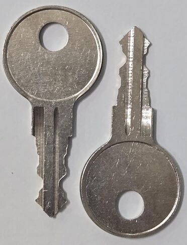 2 Keys Cut to Key Code TM702 for all locks (You Must Have The Letters TM Before The Numbers) Better Built, Kobalt, TriMark, Duralast, Toolbox, Tool Box, RV, Motorhomes, Tonneau Covers, Utility Bodies. in Saudi Arabia