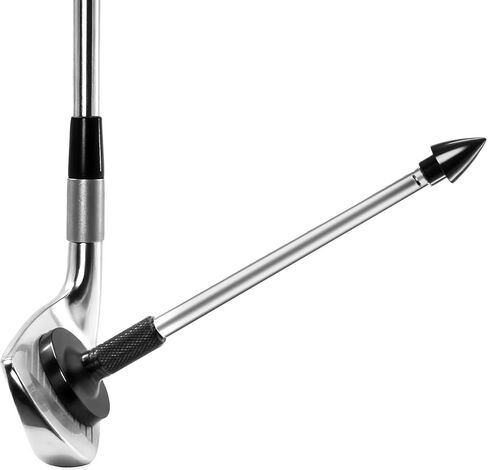 THE GOLFER STORE Golf Alignment Rods, Golf Club Alignment Stick Corrector Magnetic Golf Swing Trainer Aid Help Visualize and Align Your Golf Shot Length Adjustments in Kuwait