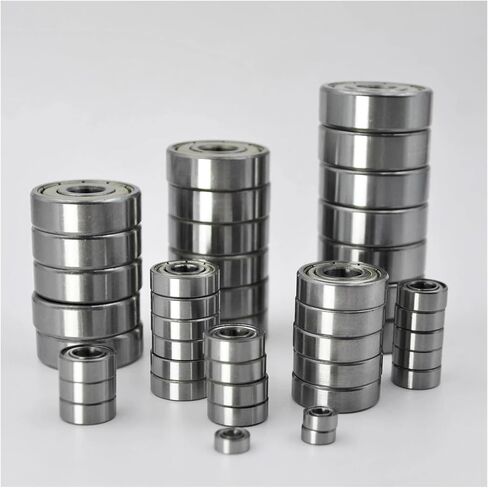 10/50pcs Miniature Bearings 3x6x2.5 5x10x4 5x11x4 6x12x4 10x15x4 Mm Bore 2mm 3mm 4mm 5mm 6mm 7mm 8mm 9mm 10mm Small Bearing(50Pcs,4x7x2.5mm) in Saudi Arabia