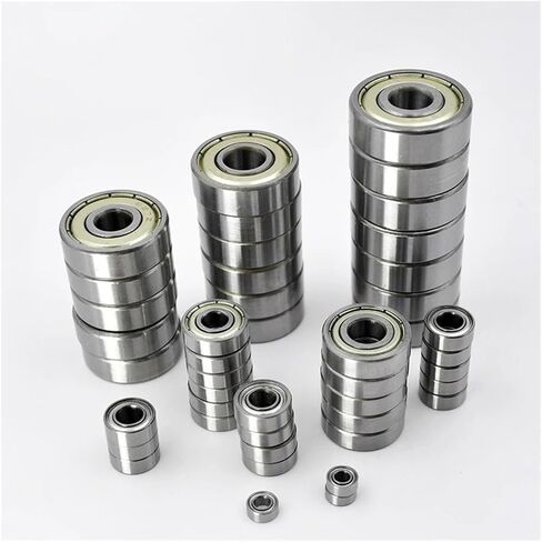 10/50pcs Miniature Bearings 3x6x2.5 5x10x4 5x11x4 6x12x4 10x15x4 Mm Bore 2mm 3mm 4mm 5mm 6mm 7mm 8mm 9mm 10mm Small Bearing(50Pcs,4x7x2.5mm) in Saudi Arabia
