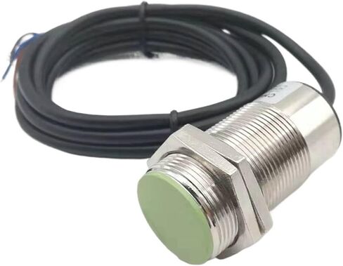مستشعر القرب الاستقرائي M30 PNP No NC 24V Metal Case Flush Type Type 10mm Detection Switch (PNP NC) in Saudi Arabia