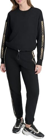 صوف DKNY للسيدات يسحب قميص Crewneck Sweatsher in Saudi Arabia