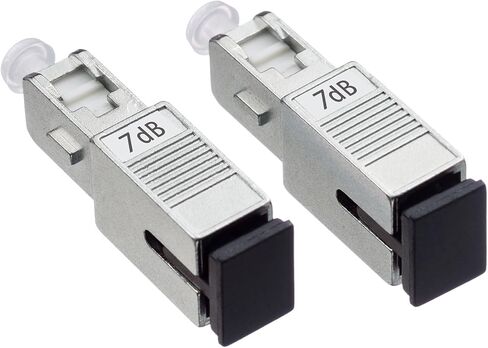 USON 2pc SC/UPC Yin Yang Fiber Attenuator Single Mode SM Fixed Fiber Attenuator, Male to Female, 3dB in Saudi Arabia