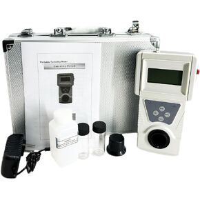 Turbidity Instrument Water Turbidity Meter Digital Turbidimeter Portable Turbidity Meter with Formazine Standard Turbidity Solution Measurement Range 0-200 NTU Minimum Indication 0.01 NTU in Saudi Arabia
