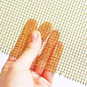 TIST Copper Mesh Sieve Copper Mesh Metal Mesh Antistatic Copper Mesh 150mesh Size: 1x1m Copper Mesh Rolls in Kuwait