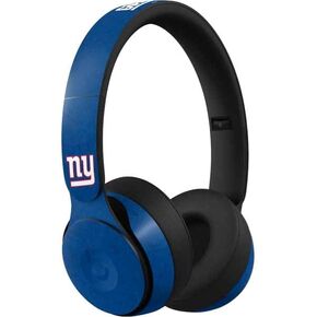Skinit Schecal Audio Audio Skin متوافق مع Beats Solo Pro - NFL NFL NEF New York Giants التصميم المتعثر in Kuwait