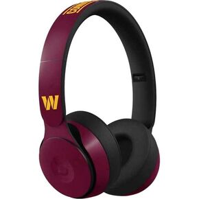 Skinit Decal Audio Audio Skin متوافق مع Beats Solo Pro - التصميم المفصل NFL واشنطن المرخص لها in Kuwait