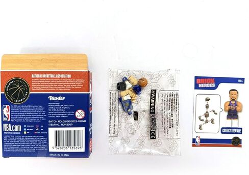 NBA Brick Heroes Collectible Blind Pack, 1 NBA Superstar Figure, Basketball, Player Card, Ages 5+ in Saudi Arabia