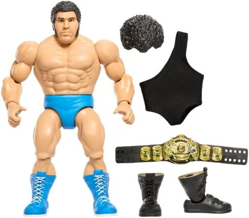 WWE Superstars Andre the Giant 6 بوصة العمل الرجعية ، الأسود in Saudi Arabia