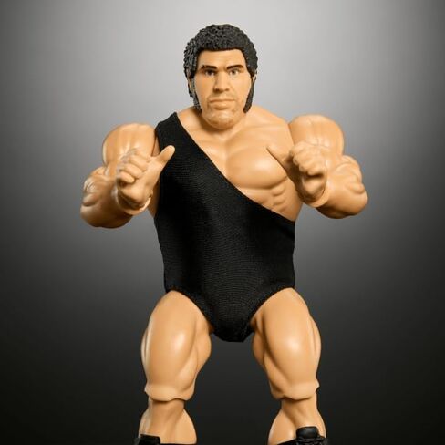 WWE Superstars Andre the Giant 6 بوصة العمل الرجعية ، الأسود in Saudi Arabia