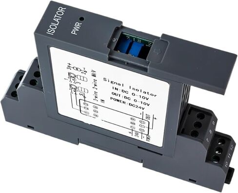1pc 1 in 1 Out 4-20ma 0-20ma 0-10ma arsomator 0-10v to 4-20ma 0-75mv converter converter 0-5v 1-5v dc24v argainator (2 input 2 Output ، in Saudi Arabia