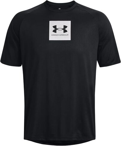 أكمام قصيرة بأكمام قصيرة وطباعة تقنية للرجال من Under Armour in Saudi Arabia