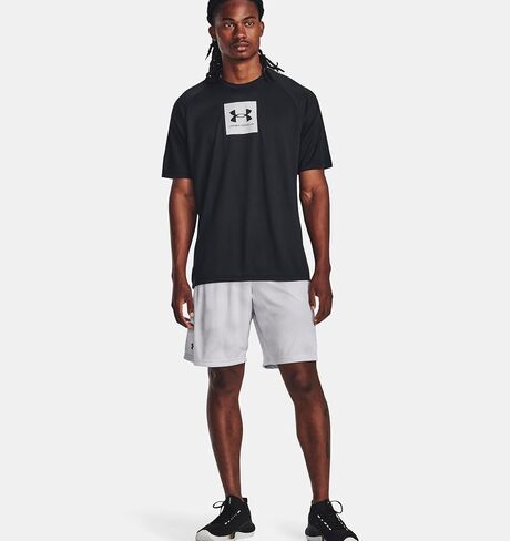 أكمام قصيرة بأكمام قصيرة وطباعة تقنية للرجال من Under Armour in Saudi Arabia