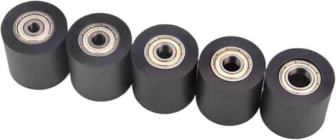 5pcs/20pcs بلاستيك محمول بولينج بولير ناعم من المطاط دليل العجلة بكرة مسطحة 5 * 40 * 30mm 635zz (20pcs) in Kuwait
